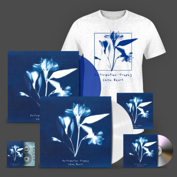 Participation Trophy Limited Edition White Vinyl LP + Transparent Blue LP + CD + Cassette Tape + T-Shirt + Signed Print by China Bears