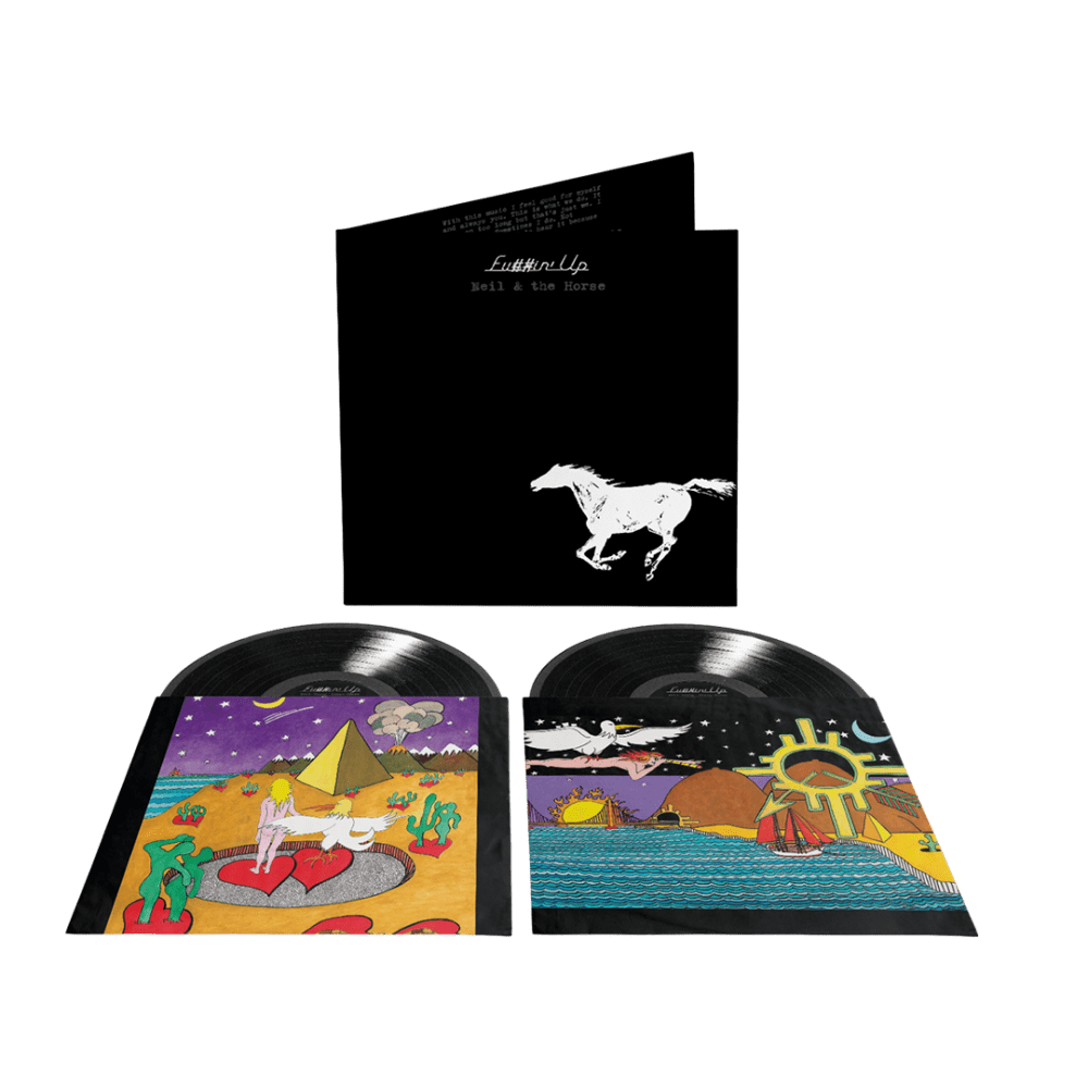 Fu##in' Up Double Vinyl by Neil Young & Crazy Horse