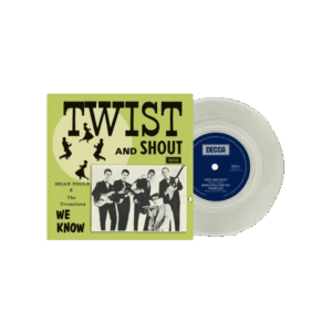 Twist & Shout RSD 2024 Clear 7 Inch Vinyl by Brian Poole & The Tremeloes