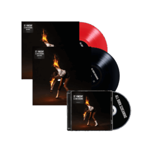 All Born Screaming Red + Black Vinyl + CD by St. Vincent