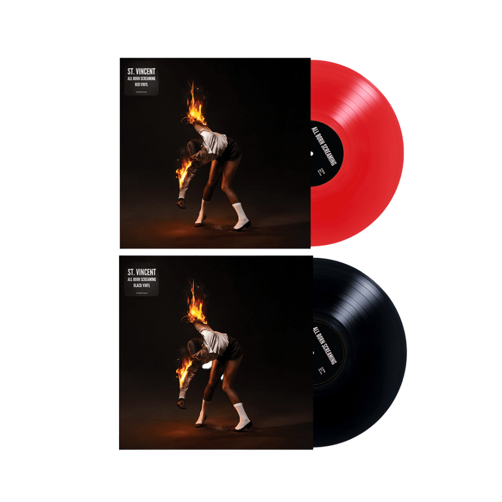 All Born Screaming Red + Black Vinyl by St. Vincent