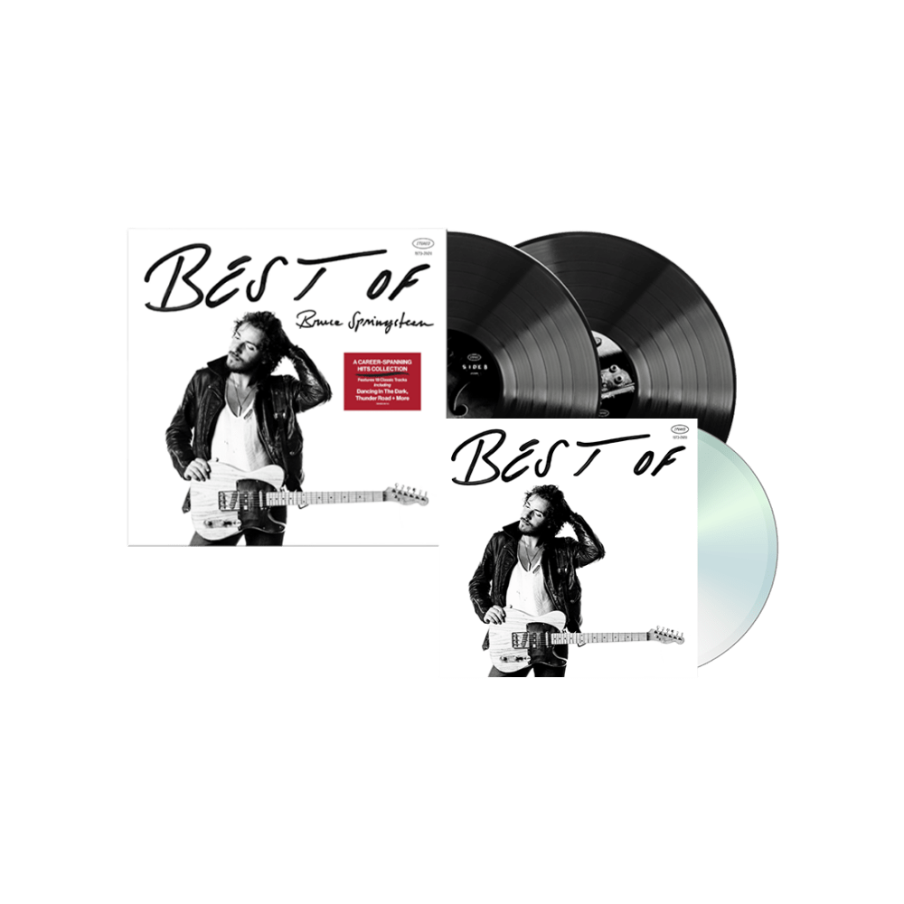 Best Of Bruce Springsteen Double Vinyl + CD by Bruce Springsteen