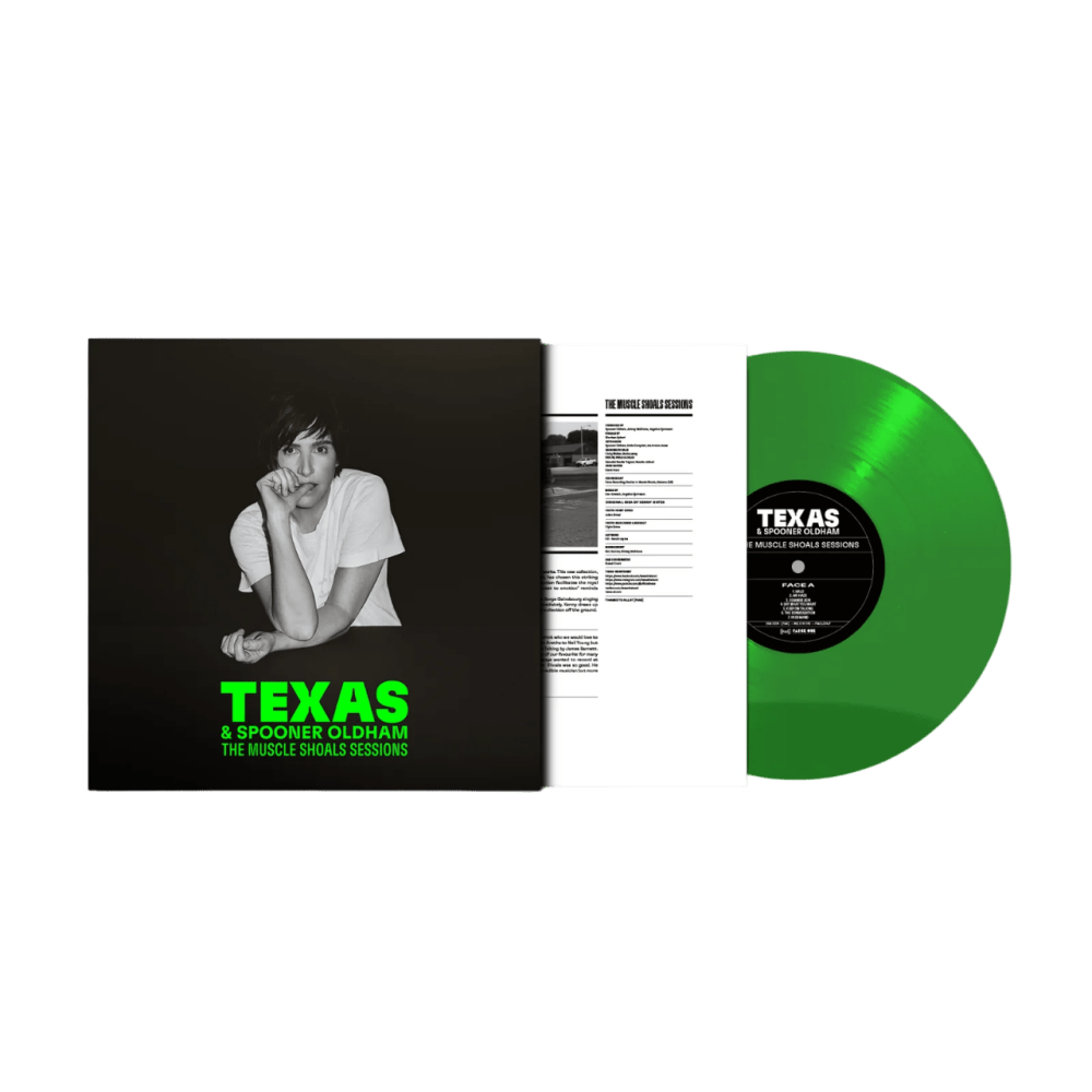 The Muscle Shoals Sessions Translucent Green Vinyl by Texas & Spooner Oldham