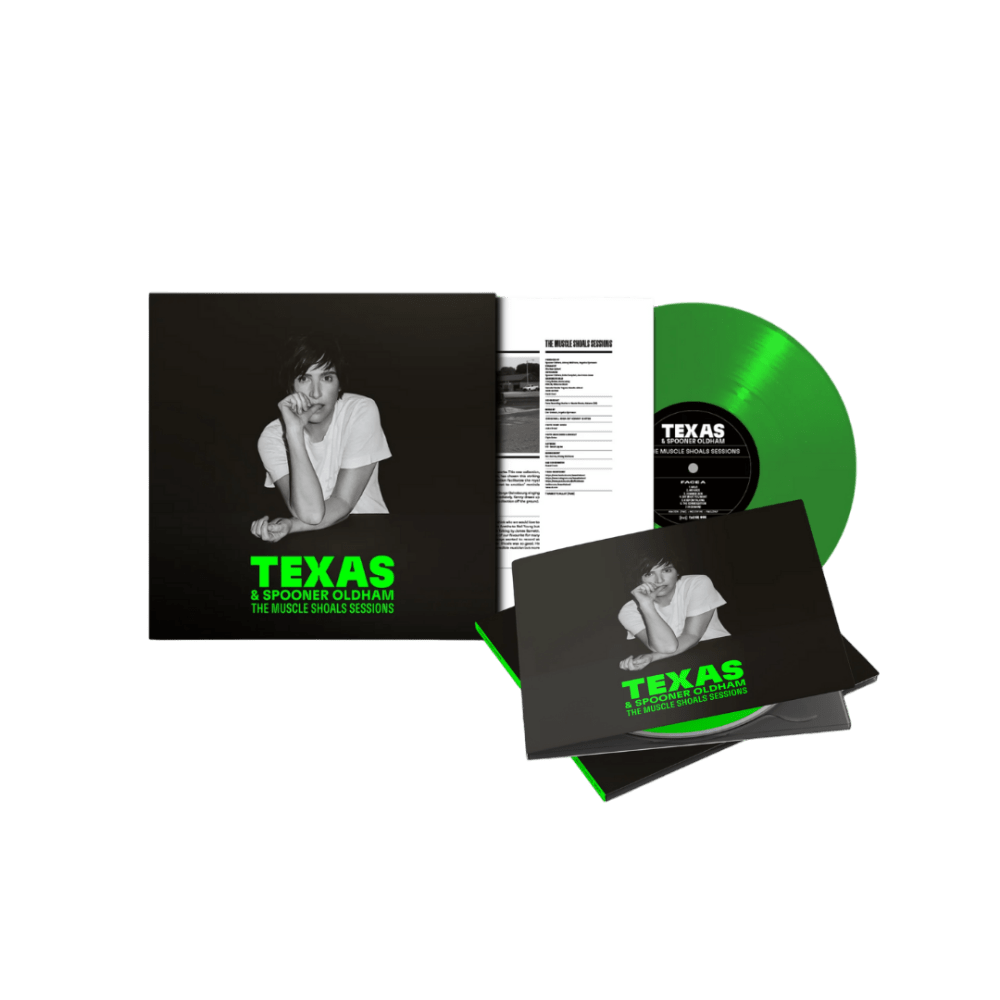 The Muscle Shoals Sessions Green Vinyl + CD by Texas & Spooner Oldham