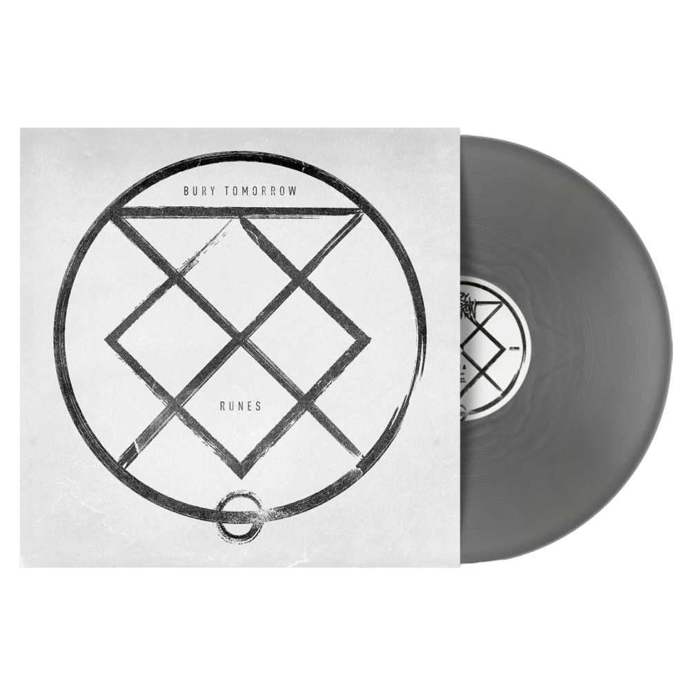 Runes (10th Anniversary Edition) Silver Double Vinyl by Bury Tomorrow