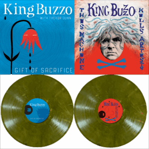 This Machine Kills Artists + Gift Of Sacrifice Puke Green Double Vinyl by King Buzzo