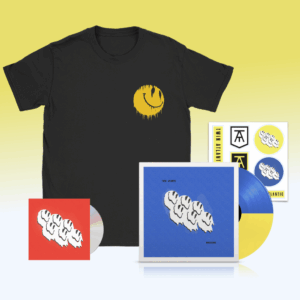 Meltdown - Heavyweight Split Yellow + Blue Vinyl (Blue Cover) With Sticker Sheet + T-Shirt [Inc Bonus CD] by Twin Atlantic