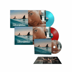 Radical Optimism Curacao Blue + Red Vinyl + CD by Dua Lipa