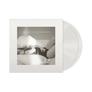 The Tortured Poets Department Ghosted White Double Vinyl by Taylor Swift