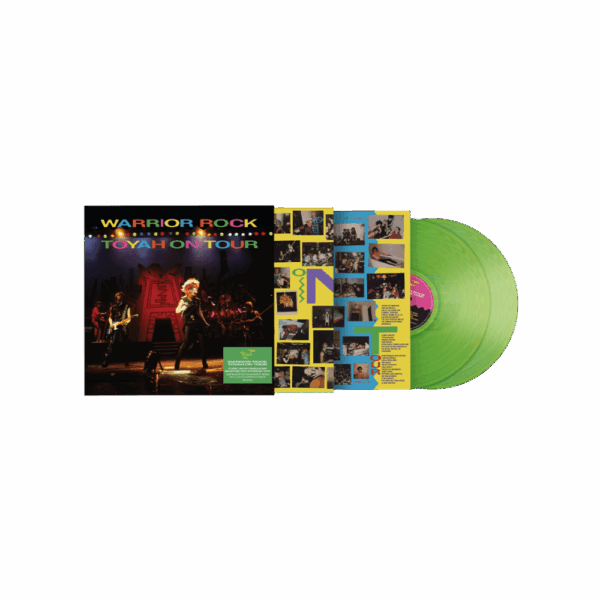 Warrior Rock - Toyah On Tour Transparent Green Double Vinyl - Toyah