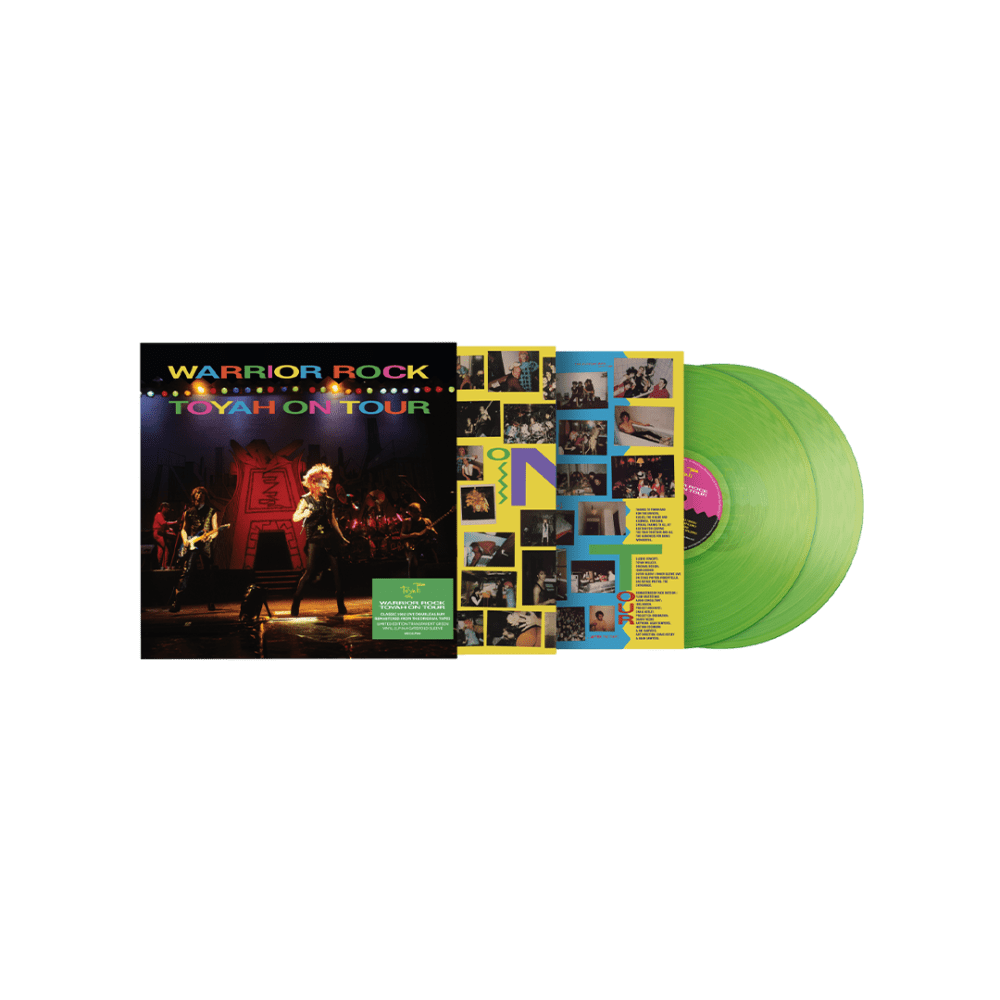 Warrior Rock - Toyah On Tour Transparent Green Double Vinyl by Toyah