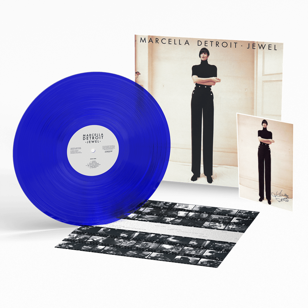 Jewel Blue Vinyl by Marcella Detroit