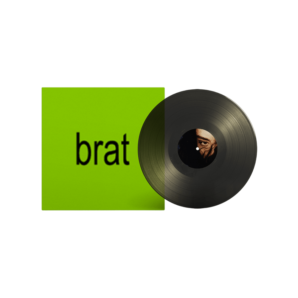 brat Translucent Black Vinyl by Charli XCX