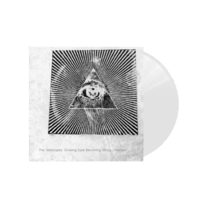 Growing Eyes Becoming String Remixes RSD 2024 White 7 Inch Vinyl by The Telescopes