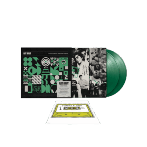 A Record Collection, Reduced To A Mixtape Signed Green Double Vinyl by Art Brut