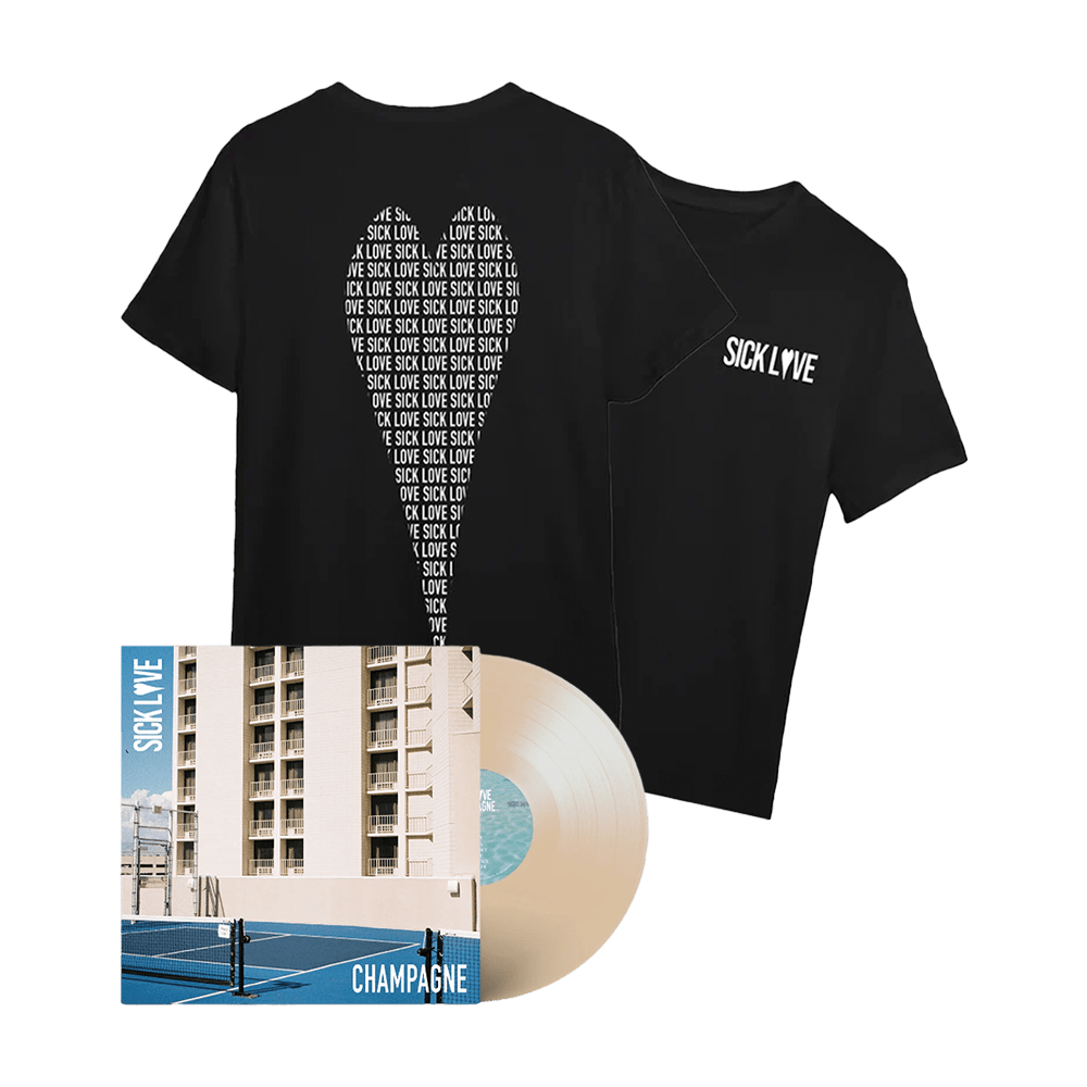 Champagne Coloured Vinyl + T-Shirt by Sick Love
