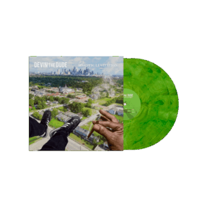 Acoustic Levitation RSD 2024 Smokey Green Galaxy Double Vinyl by Devin The Dude