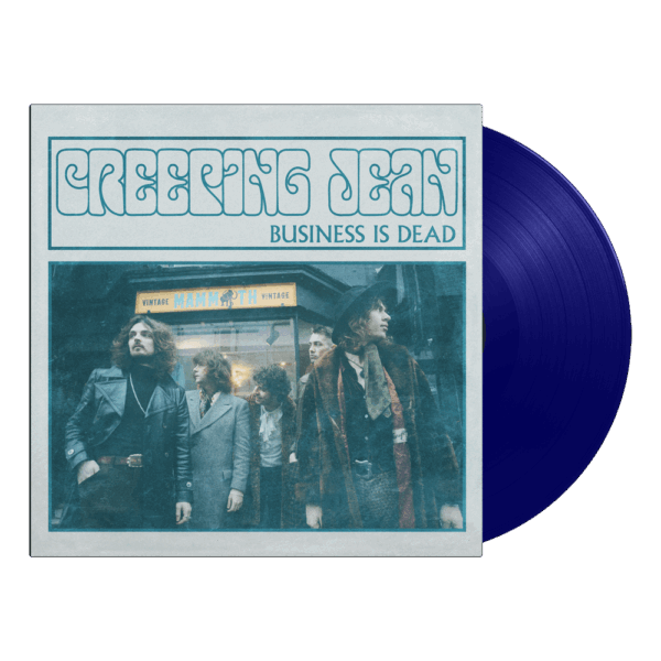 Business Is Dead Blue Vinyl LP by Creeping Jean
