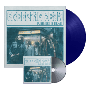 Business Is Dead Blue Vinyl LP & CD by Creeping Jean
