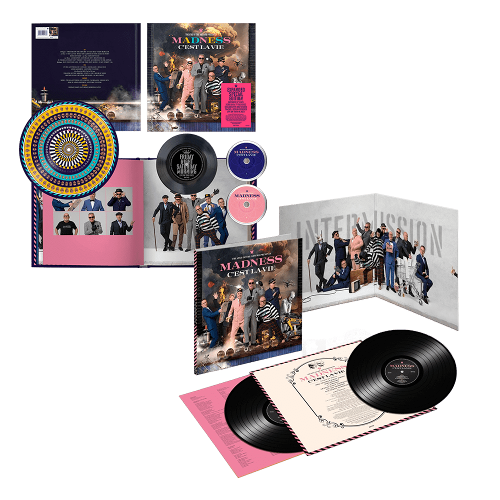 Theatre of the Absurd Presents C'est La Vie (Enhanced Edition) Vinyl Bookpack + (Standard Edition) Double Vinyl by Madness