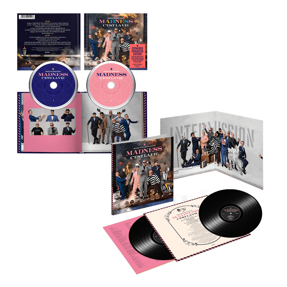 Theatre of the Absurd Presents C'est La Vie (Enhanced Edition) 2CD + (Standard Edition) Double Vinyl by Madness