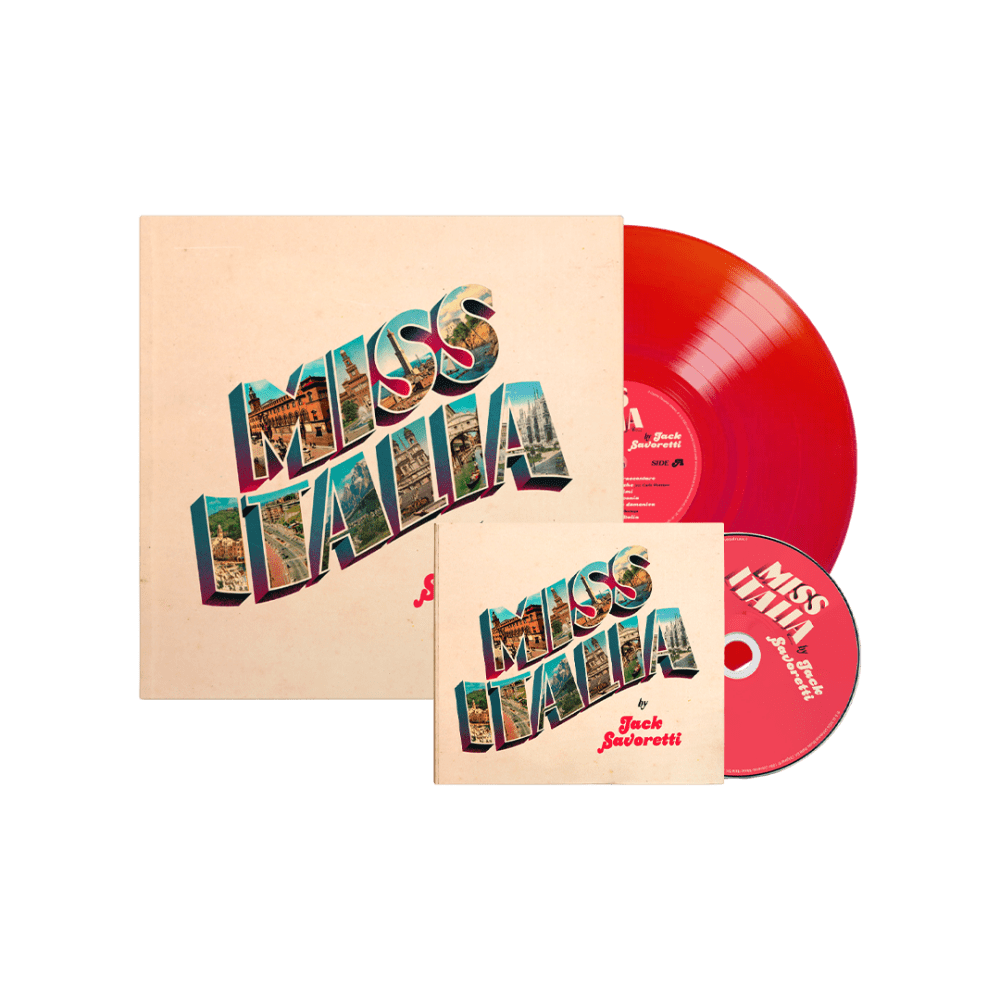 Miss Italia Red Vinyl + CD by Jack Savoretti