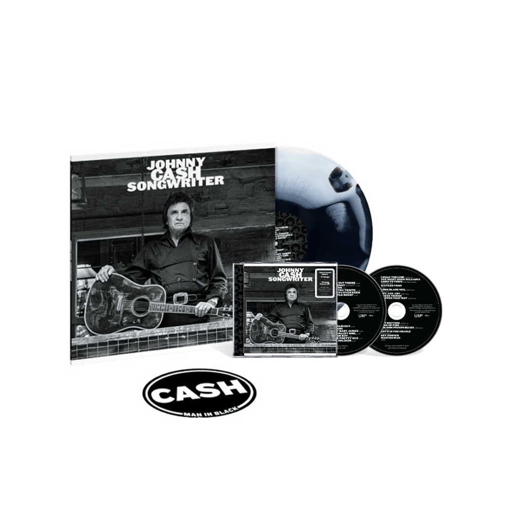 Songwriter Black & White Vinyl + 2-Disc CD by Johnny Cash