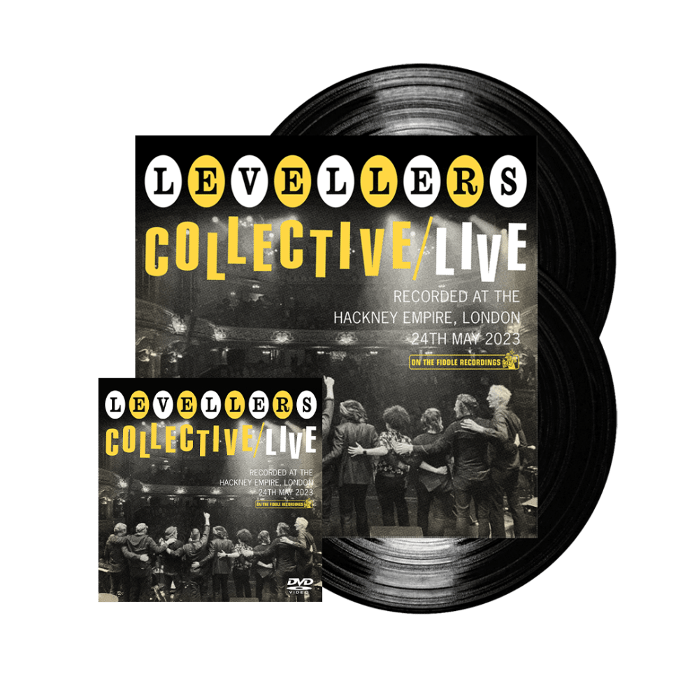 Collective / Live 2LP + DVD Double Vinyl by The Levellers