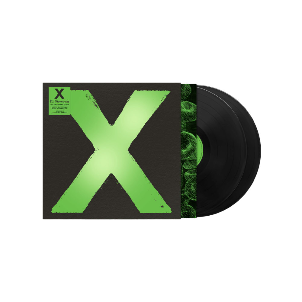 X 10th Anniversary Double Vinyl by Ed Sheeran