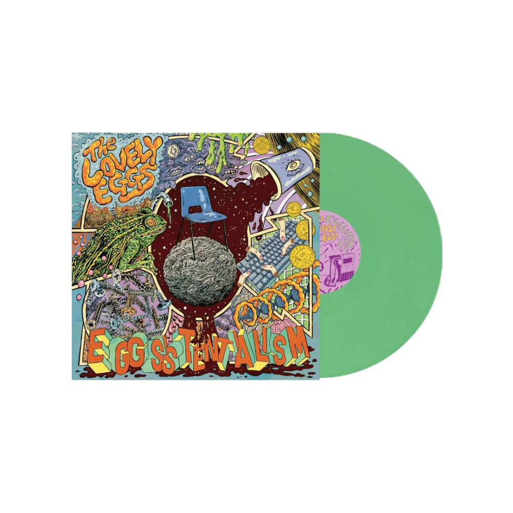 Eggsistentialism Mind Green Vinyl by The Lovely Eggs