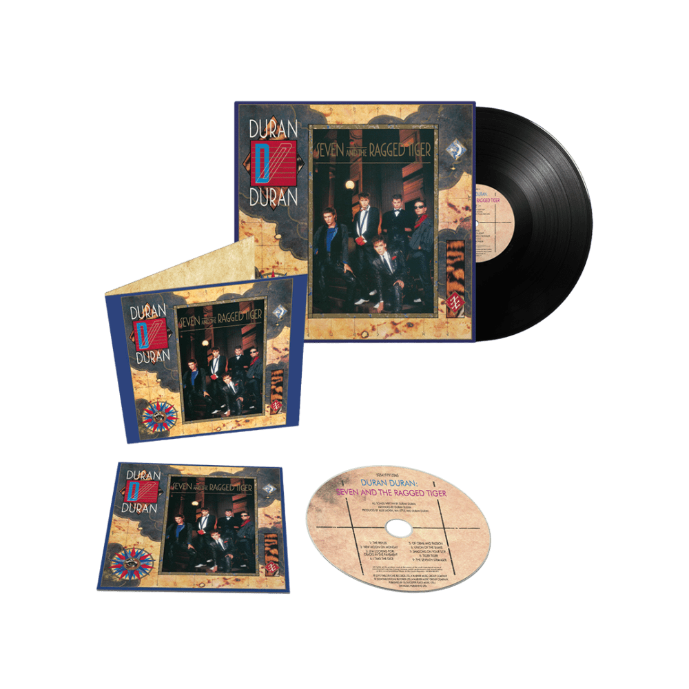Seven And The Ragged Tiger LP + CD by Duran Duran