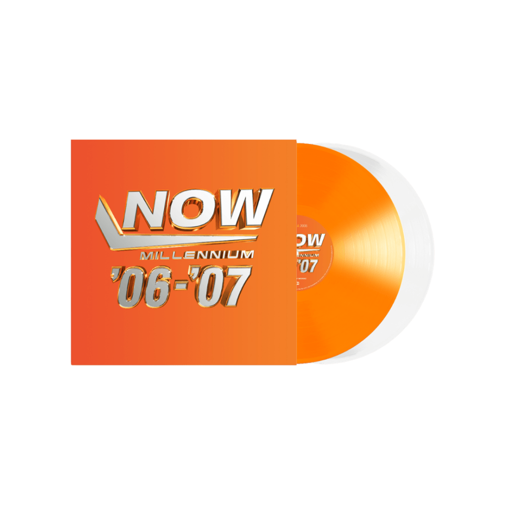 NOW ��� Millennium 2006-2007 Orange + White Double Vinyl by Various Artists