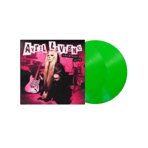 Greatest Hits Neon Green Double Vinyl by Avril Lavigne