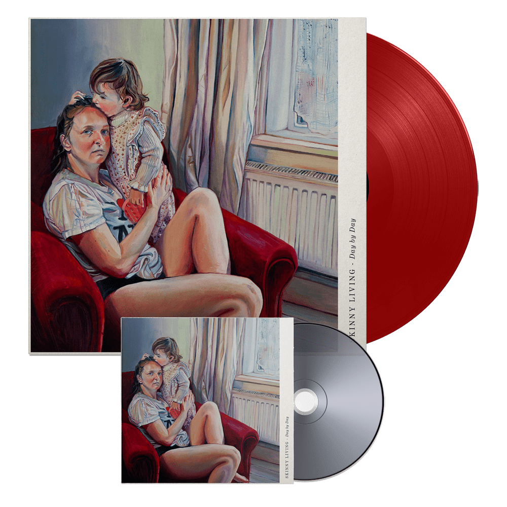 Day By Day Red Vinyl & CD by Skinny Living