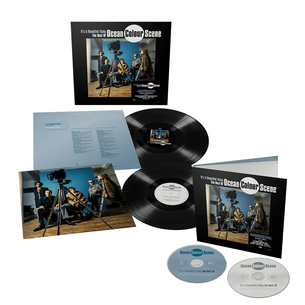It's A Beautiful Thing The Best Of (140g Black Vinyl) + (Deluxe Gatefold Packaging) 2CD by Ocean Colour Scene