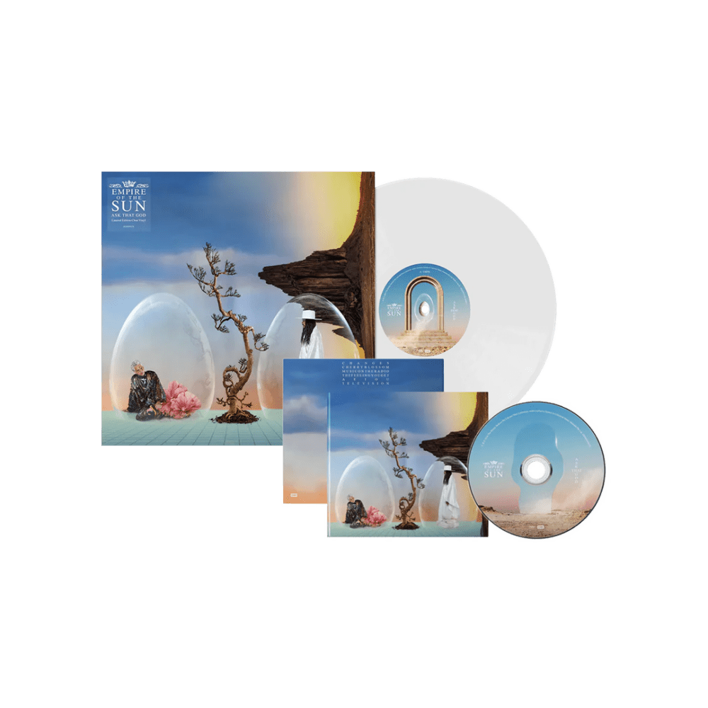 Ask That God Clear Vinyl + CD by Empire Of The Sun