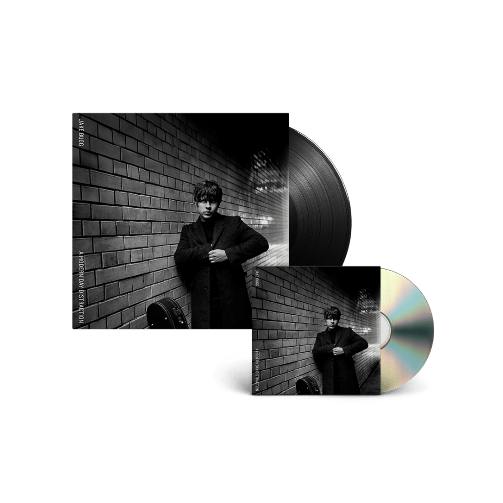 A Modern Day Distraction Clear + Black Vinyl by Jake Bugg
