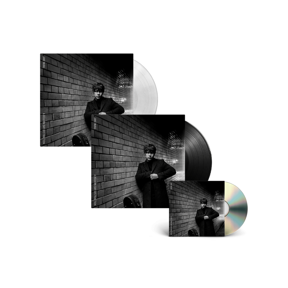 A Modern Day Distraction Clear + Black Vinyl + CD by Jake Bugg