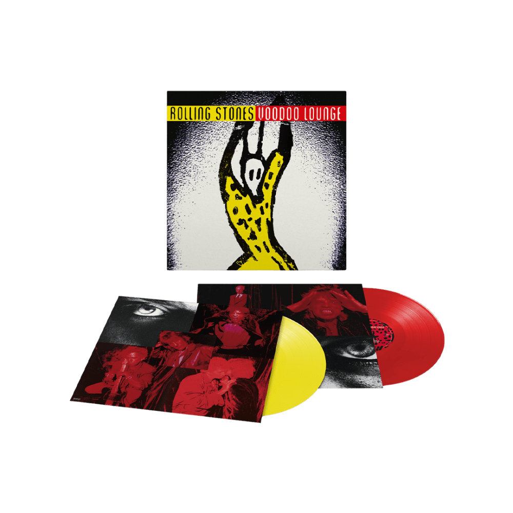 Voodoo Lounge 30th Anniversary Edition Red + Yellow Double Vinyl by The Rolling Stones