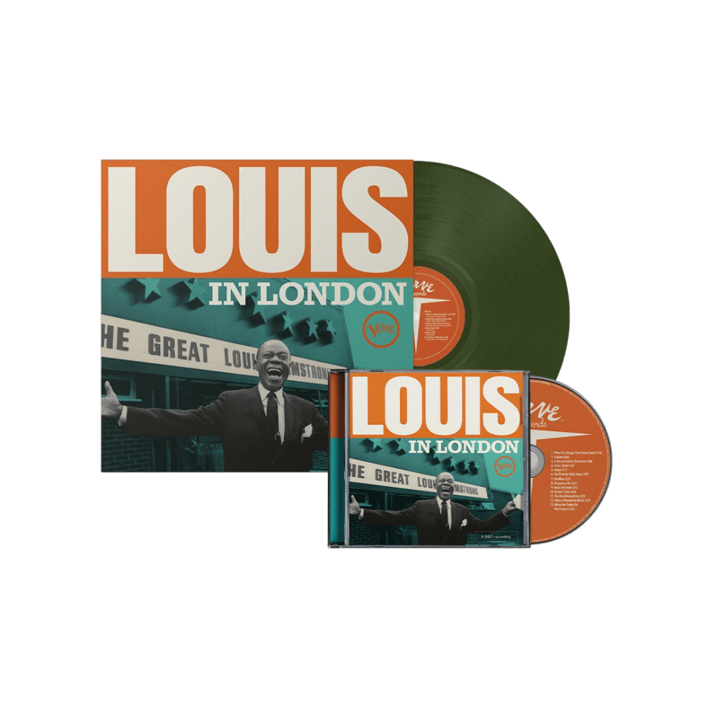 Louis in London Green Vinyl + CD by Louis Armstrong