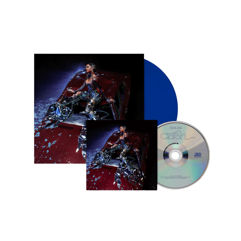CRASH Blue Vinyl + CD by Kehlani