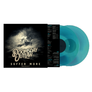 Suffer More Transparent Blue Double Vinyl by Doomsday Outlaw