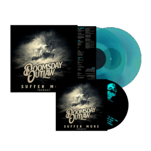 Suffer More Transparent Blue Double Vinyl + CD by Doomsday Outlaw