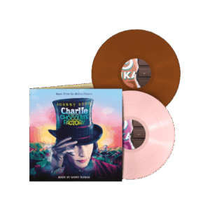 Charlie and The Chocolate Factory Brown & Pink Double Vinyl - Danny Elfman