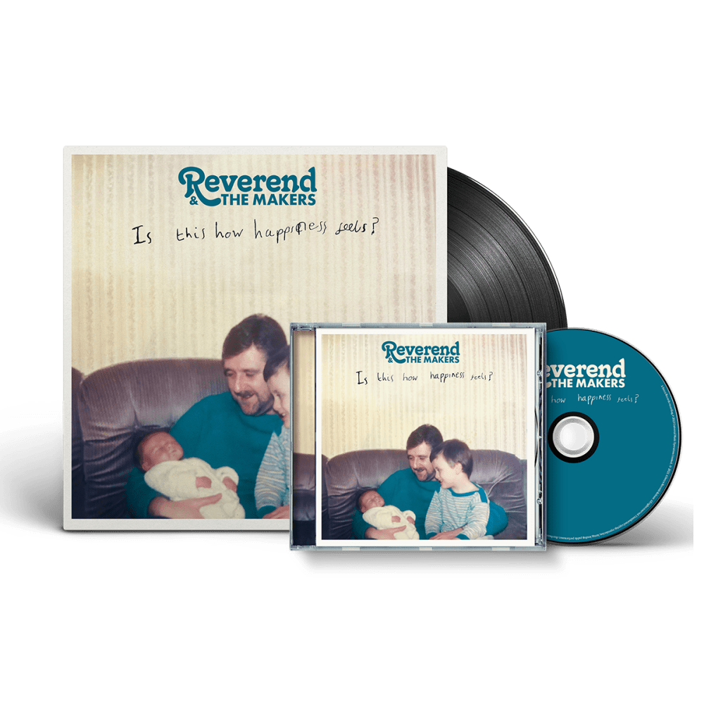Is This How Happiness Feels? CD + Black Vinyl (Signed) by Reverend & The Makers
