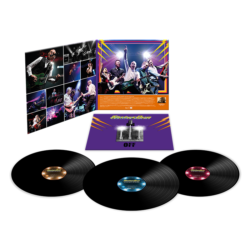 The Last Night Of The Electrics Triple Heavyweight LP by Status Quo