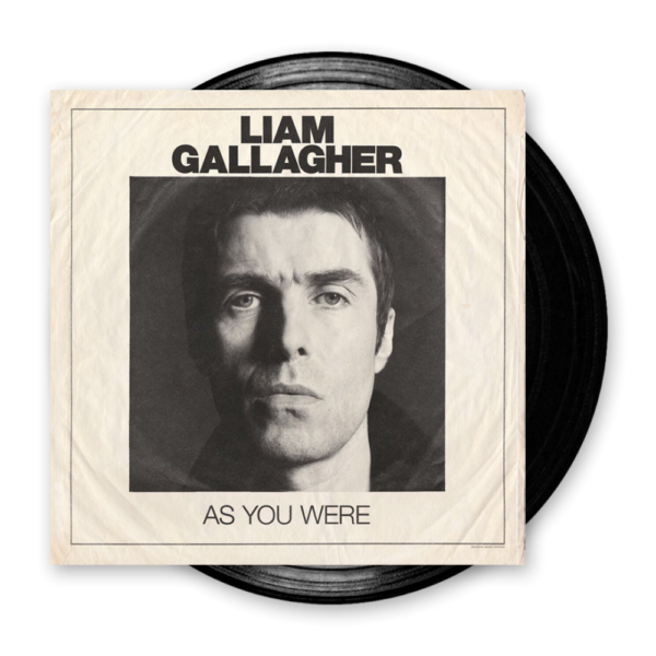 As You Were Black Vinyl LP Heavyweight LP - Liam Gallagher
