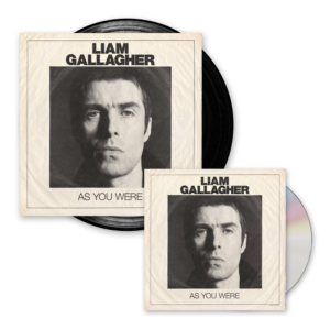 As You Were Deluxe CD + Black Vinyl LP by Liam Gallagher