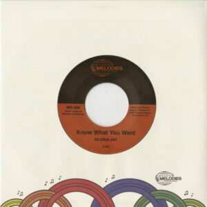 Gloria Jay / Know What You Want (w/ 14 x 14 Inch Poster) 7 Inch by Melodies International