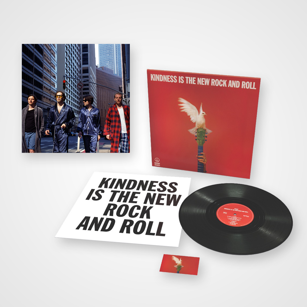 Kindness Is The New Rock And Roll - Heavyweight Vinyl LP + Art Print by Peace
